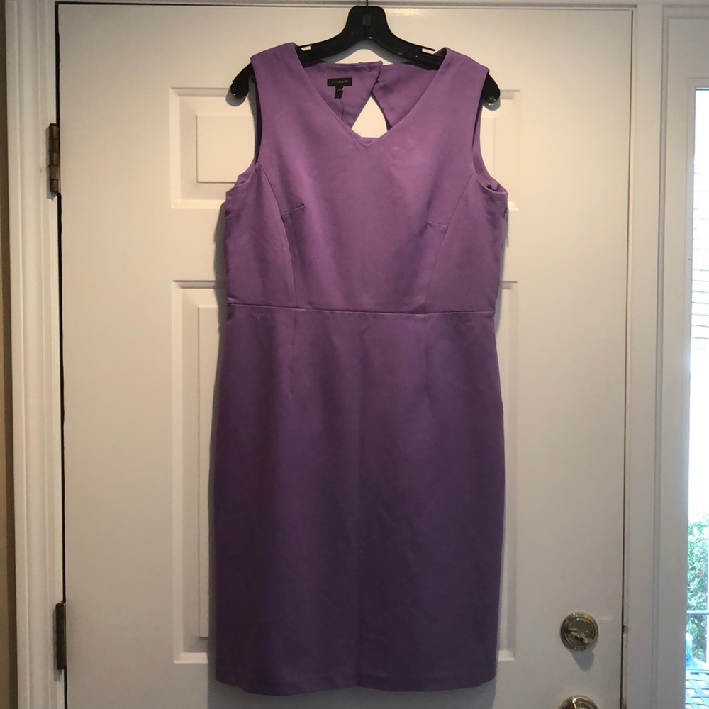 Talbots lilac dress
